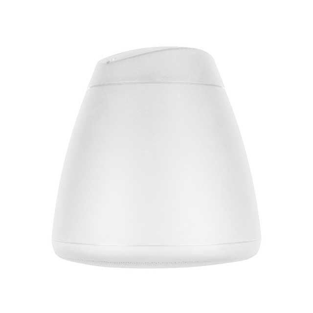 6.5" White Open Ceiling Pendant Speaker, Side View